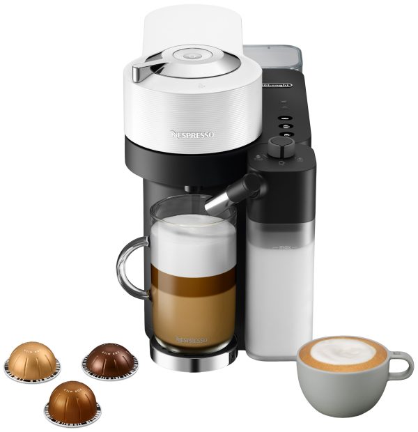 Nespresso Vertuo Lattissima kaffemaskine fra Delonghi ENV300.W(hvid)