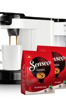 Senseo - Switch 3i1 Premium Kaffemaskine Start pakke - Star White