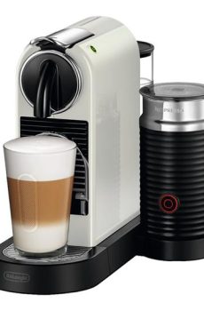 De'Longhi Nespresso CitiZ EN 267.WAE - kaffemaskine med mælkeskummer - 19 bar - hvid